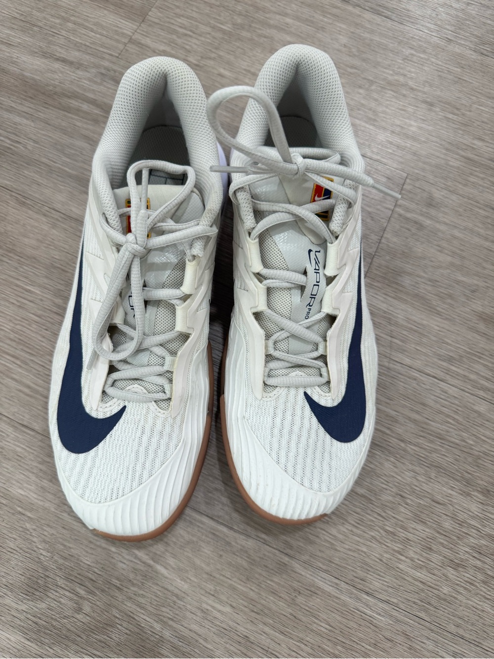 Nike Vapor 3 Tennis Shoes, Navy & White, size women’s 10
